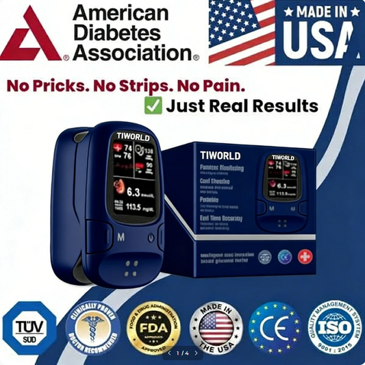 👑2026 Eaily Hot Sale Ends Today: 70% OFF!-Tiworld™ Develops Newly Launched Non-Invasive Smart Glucose Meter-🔥made in the USA🔥
